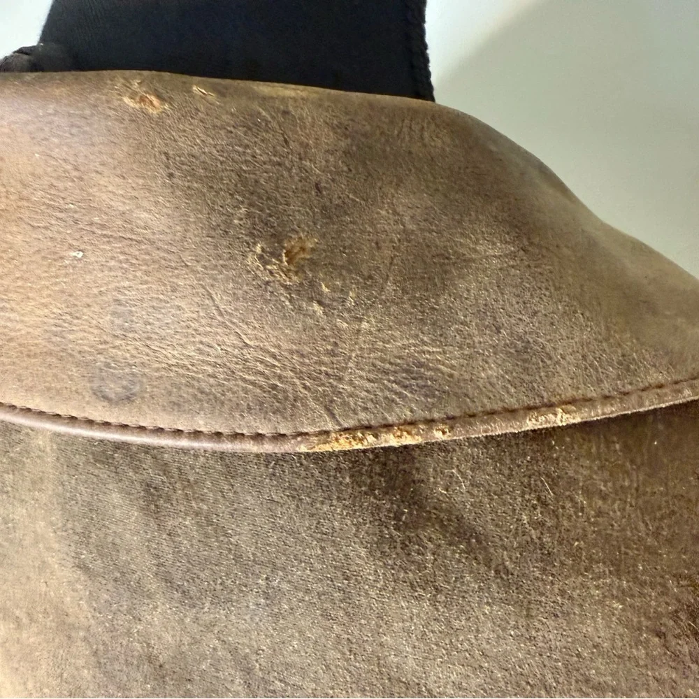 AUSTRALIAN OUTBACK COLLECTION Vintage Oilskin Drover Coat Duster Riding Unisex - Picture 12 of 16